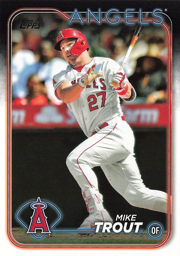 2024 Topps 27 Mike Trout