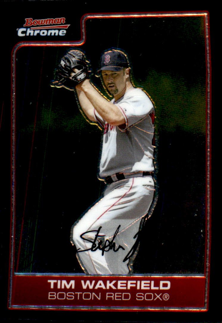 2006 Bowman Chrome 155 Tim Wakefield