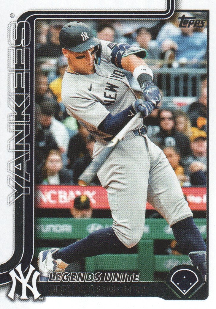 2025 Topps Update US86 Aaron Judge HL