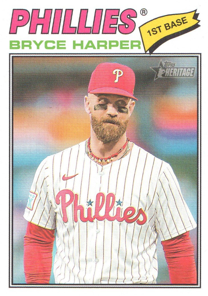 2026 Topps Heritage #72 Bryce Harper