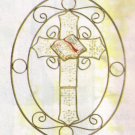 capiz cross suncatcher