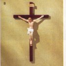 HAND PAINTED CRUCIFIX