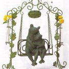 loving frogs on swing
