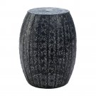 Black Moroccan Lace Stool FREE SHIPPING