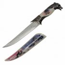 Alaska Wolf Dagger with American Pride FREE SHIPPING