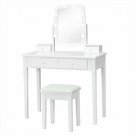 VANITY TABLE SET WITH LIGHTED MIRROR FOR FREE SHIPPING