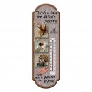 There's a place for ALL God's Creatures Thermometor FREE SHIPPING