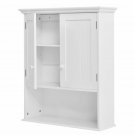 White Wall Mount Bathroom Cabinet with Storage Shelf FREE SHIPPING