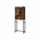 FarmHouse Over The Toilet Sliding Barn Door Storage Cabinet Cupboard FREE SHIPPING