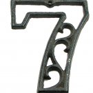 Cast Iron Number Seven FREE SHIPPING