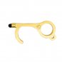 NoTouch Door Opener - Antimicrobial Hand Tool with Stylus Gold