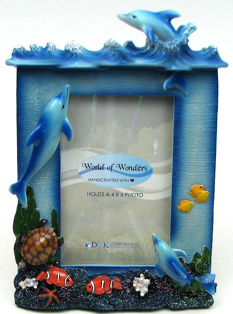 Dolphin Picture Frame FREE SHIPPING