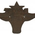 Large Texas Longhorn Plaque FREE SHIPPING