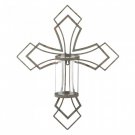 Contemporary Cross Candle Wall Sconce FREE SHIPPING