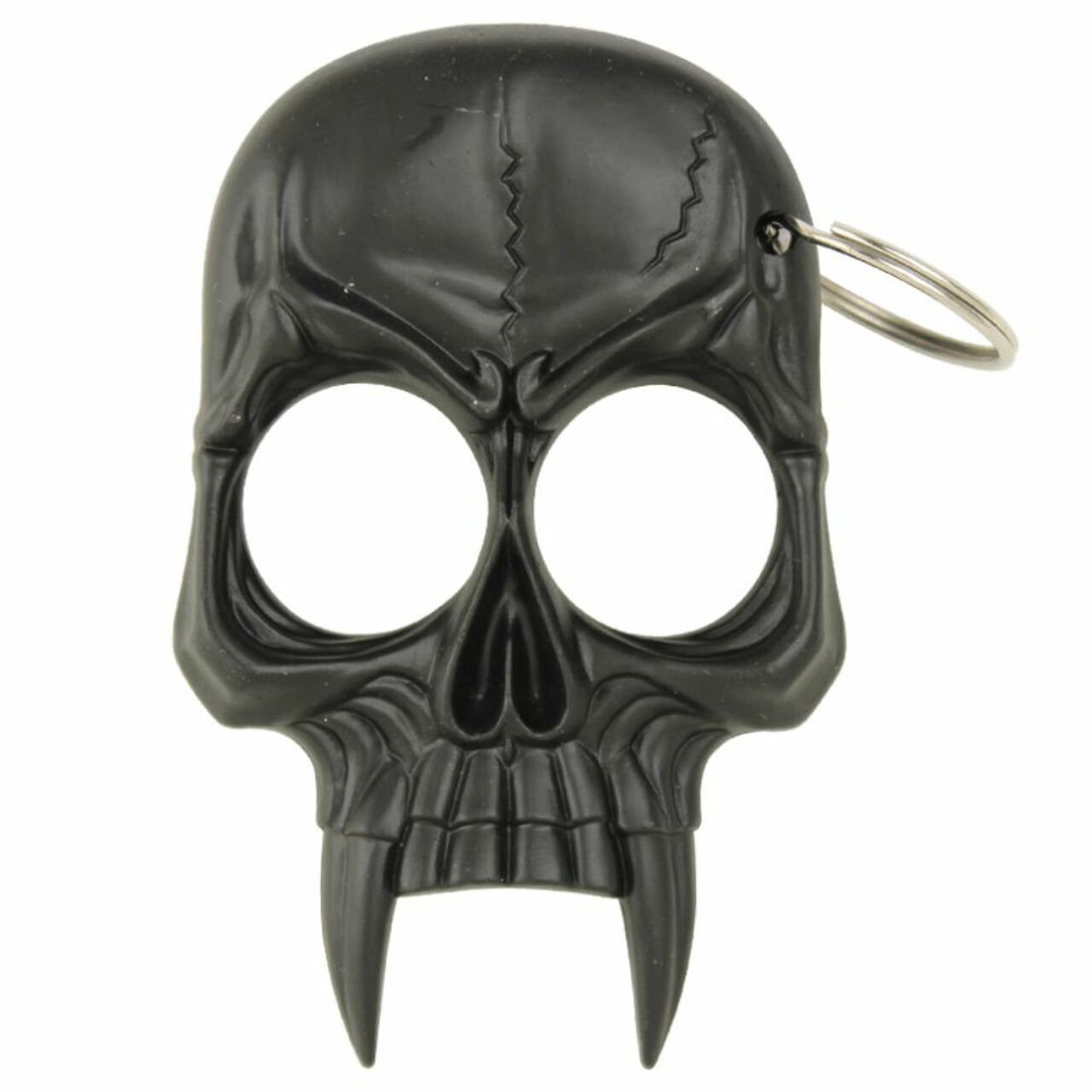 Demonic Skull Self Defense Keychain Black Knuckle FREE SHIPPING