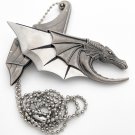 Razor Sharp Wings Neck Knife Dragon Necklace FREE SHIPPING