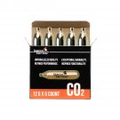High Pressure 12 Gram CO2 Cartridges for Airsoft / Airguns - Pack of 5 FREE SHIPPING