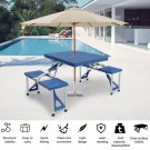 Siamese Folding Tables and Chairs-Plastic PS Thickening FREE SHIPPING