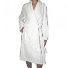 Jennifer Nicole Lee Micro Plush Robe Ivory-One Size Fits Most