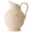Belleek 7692 Rose Pitcher, 9-Inch
