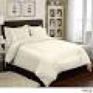 Veratex 6 Piece Duvet Set Color: Ivory, Size: King Veratex 6 Piece Duvet Set Color: Ivory, Size: King