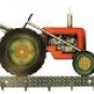 Next Innovations Farm Tractor 5-Hook Key Rack Laser Cut Metal Wall Art