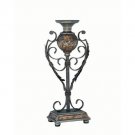 Lite Source C41032 Narcisco Traditional Small Candle Holder, Mosaic