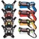 Kidpal Laser Tag Guns Set of 4 with Vest for Boys & Girls