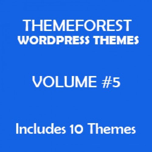 Volume #5 - Themeforest WordPress Themes Package