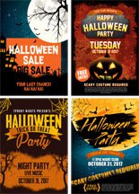 8 Halloween Graphics Pack