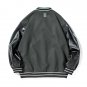 FOSSO EVILIVE URBAN OUTFIT STYLE FAUX LEATHER BOMBER JACKET