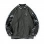 FOSSO EVILIVE URBAN OUTFIT STYLE FAUX LEATHER BOMBER JACKET