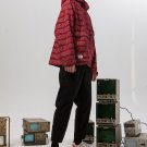 HAWAII CATTE FUSEHO CASUAL HOODED JACKET IN RED