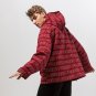 HAWAII CATTE FUSEHO CASUAL HOODED JACKET IN RED