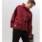 HAWAII CATTE FUSEHO CASUAL HOODED JACKET IN RED