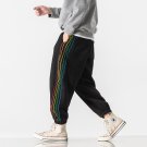 GENJO CHOCHO STRIPED JOGGER PANTS