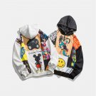 RAY DAVILO SPACE HUNTER CARTOON SMILEY PRINT UNISEX HOODIE SWEATSHIRT