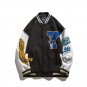 HOPPO RUGBY BEARS COLLEGE UNISEX BOMBER JACKET