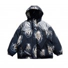 EFFERUE STUDIO ASTRONAUT PRINT UNISEX CASUAL HOODED JACKET