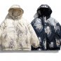 EFFERUE STUDIO ASTRONAUT PRINT UNISEX CASUAL HOODED JACKET