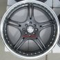 17" Gunmetal ADR Battle Exe Rims and Nexen N3000 Tires 4 Lug