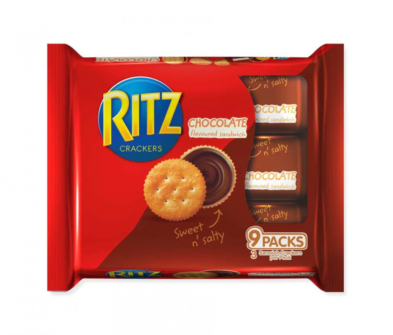 Ritz Family Pack Chocolate Flavor Sandwich Biscuit Cookies sweets treats snacks