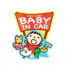 Sanrio Minna No Tabo Baby in Car Safety Sign 大口仔汽車吸盤玻璃貼