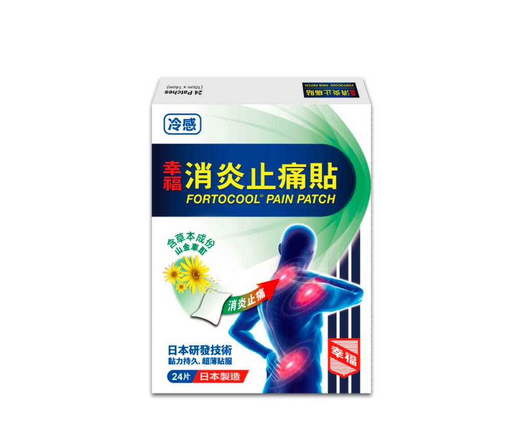 Fortune Frotocool Pain Patch 24 Patches Cool plaster rapid relief muscular