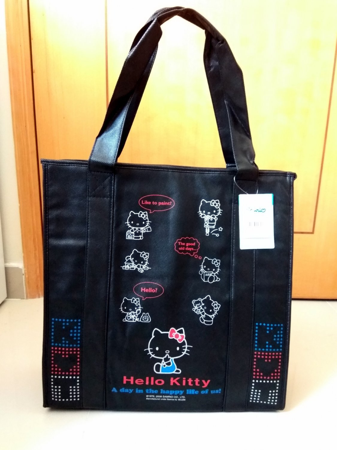 Sanrio Hello Kitty Large Cooler BAG School Lunch box Picnic Bag Handbag Tote bag