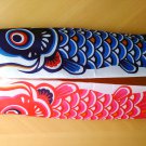 2-Piece Japanese Koi Carp Windsock Set - Outdoor Hanging Decoration 2-Piece Japanese Koi Carp Windsock Set - Outdoor Hanging Decoration