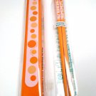 Japanese 19.5cm Chopsticks Set with Travel Carry Case Orange with Happy Balloon Pattern Prints Japanese 19.5cm Chopsticks Set with Travel Carry Case Orange with Happy Balloon Pattern Prints