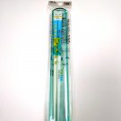 Japanese 18cm Chopsticks Set with Travel Carry Case, Transparent with Pco mates Chickens Prints