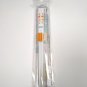 Japanese 18cm Chopsticks Set with Travel Carry Case, Orange with Happy Balloon Prints
