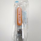 Japanese Happy Balloon Bento Fork with Case - Orange - Kids & Toddlers Lunch Utensil